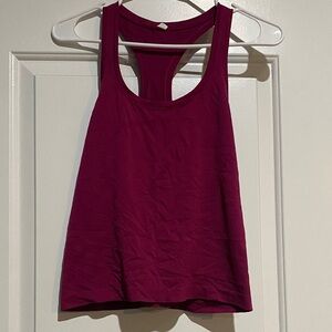 Lululemon Athletica Dark Pink Tank Top